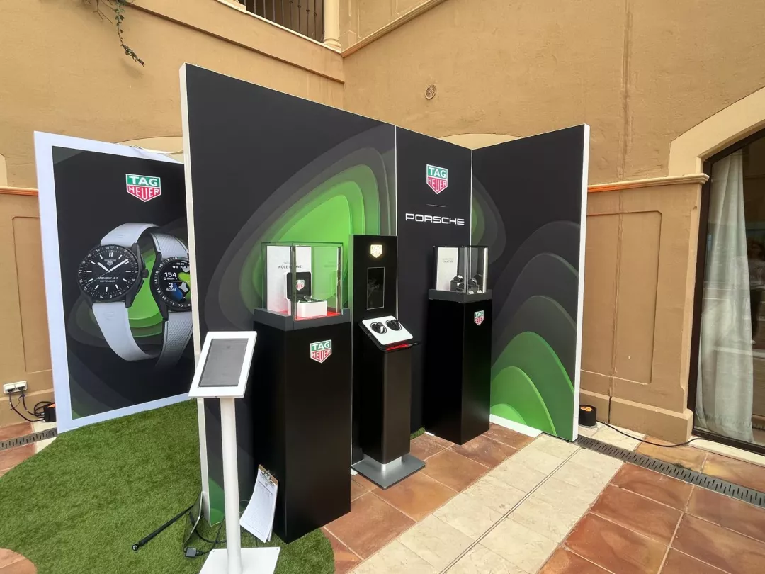 Tag Heuer stand