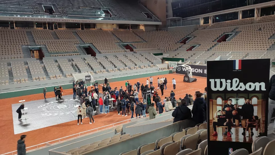 Le 2 contre 2 vu des tribunes du central