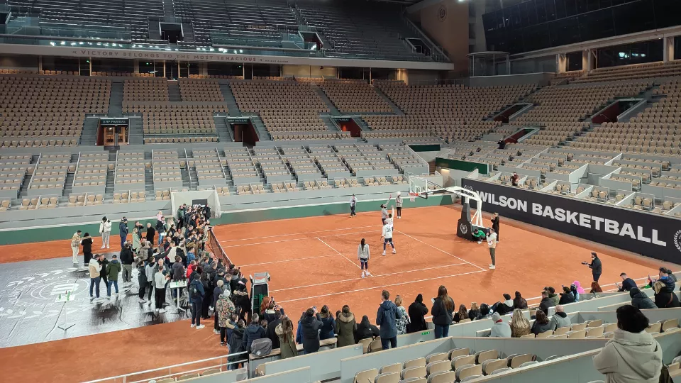 2 contre 2 sur le court Philippe Chartier
