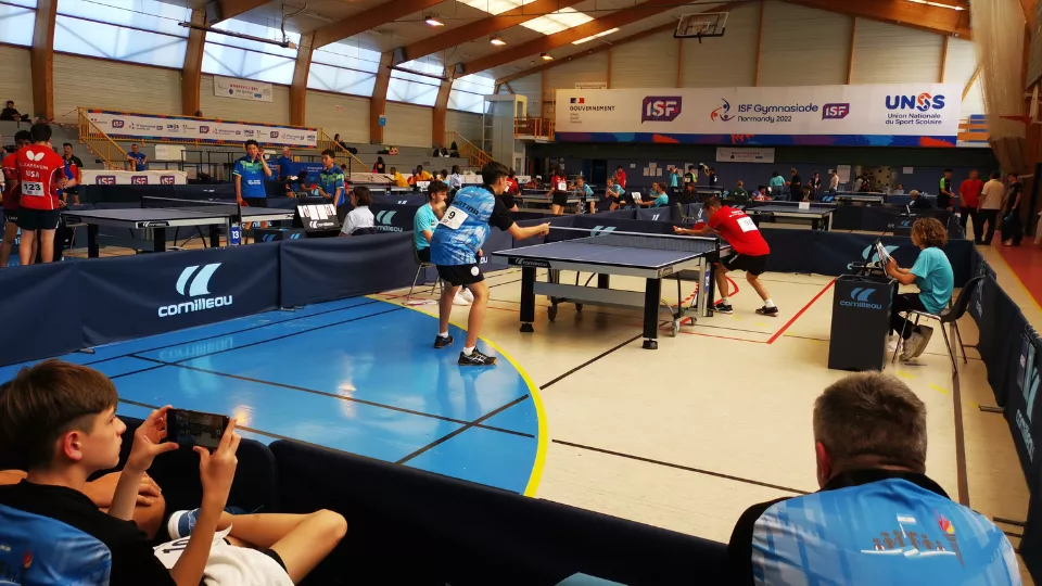 Epreuve de tennis de table