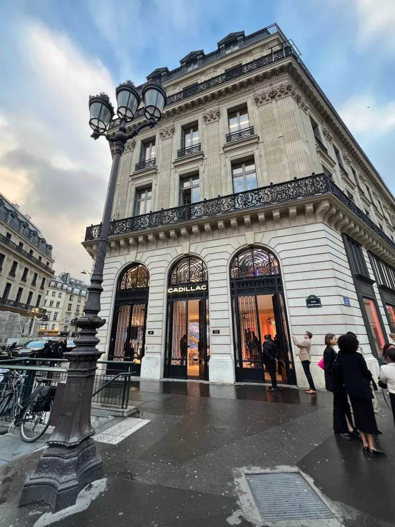 Devanture de la boutique