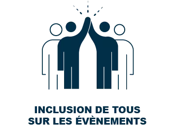 Inclusion de tous sur les événements
