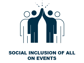 Social inclusion of all on events
